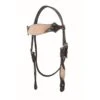 Western Rawhide Country Legend Rough Out And Buckstitch Browband Headstall - Turquoise -Weatherbeeta Store 360311 800 800