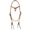 Western Rawhide Futurity Headstall With Ties - Harness Leather -Weatherbeeta Store 360320 800 800