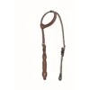 Western Rawhide Jim Taylor Performance Diamond Scallop One Ear Headstall - Two Tone Brown -Weatherbeeta Store 360834 800 800