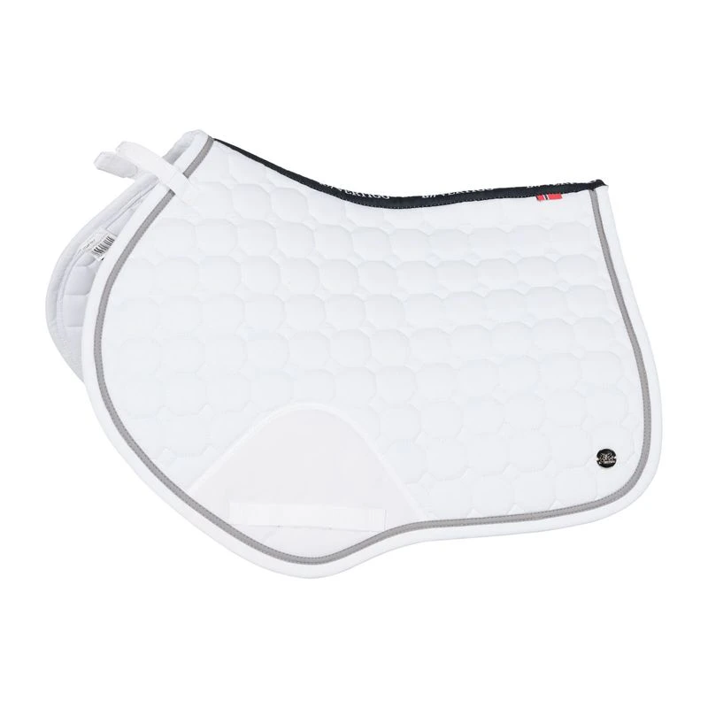 B Vertigo Zurich All Purpose Saddle Pad - White 3 B Vertigo Zurich All Purpose Saddle Pad - White