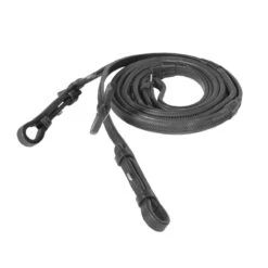 Horze Soft Grip Rubber Reins - Black
