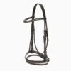 Horze Weston Flash Bridle W/Reins - Brown