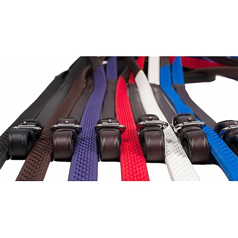 Nunn Finer Soft Grip Reins - Red 3 Nunn Finer Soft Grip Reins - Red