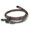 Nunn Finer Rubber Lined Large Pimple Reins W/Hand Stops - Havana -Weatherbeeta Store 401799 800 800