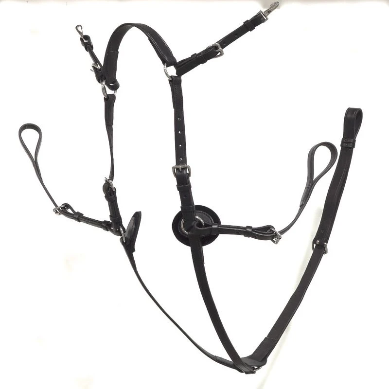 Nunn Finer 5-Way Hunting Breastplate - Black/Brass 3 Nunn Finer 5-Way Hunting Breastplate - Black/Brass