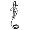 Nunn Finer Fairhill Figure 8 Event Bridle - Black/Zinc