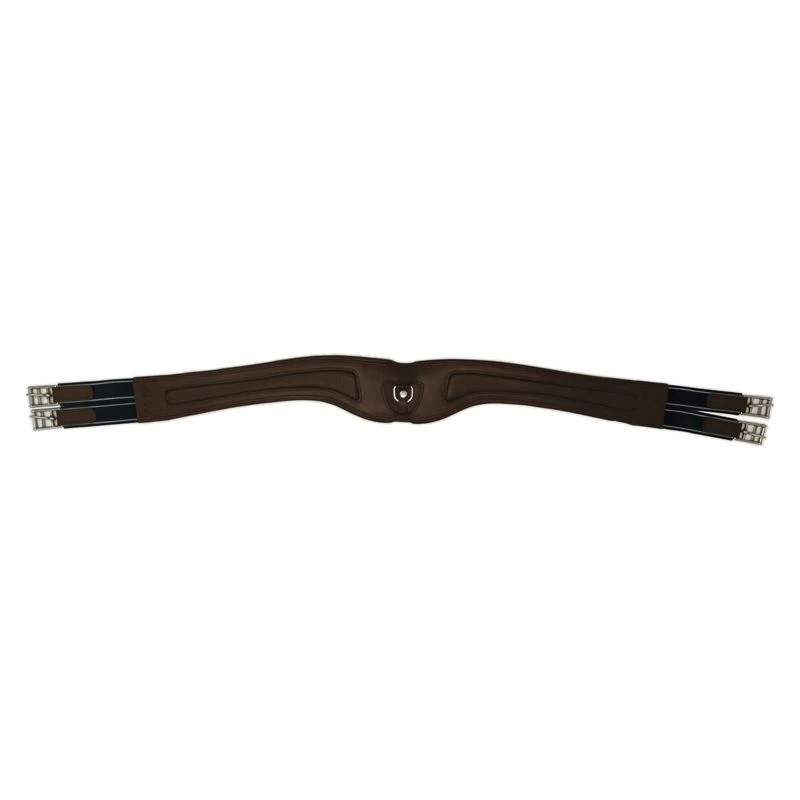 Rambo Micklem Long Comfort Girth - Dark Havana 4 Rambo Micklem Long Comfort Girth - Dark Havana - Image 2