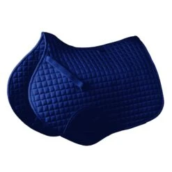 Roma Mini Quilt Shaped Saddle Pad - Navy