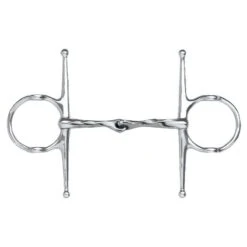 Centaur Slow Twist Full Cheek Gag - Stainless Steel