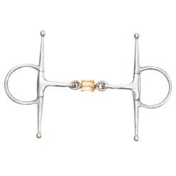 Centaur Double Jointed Copper Roller Eggbutt Full Cheek