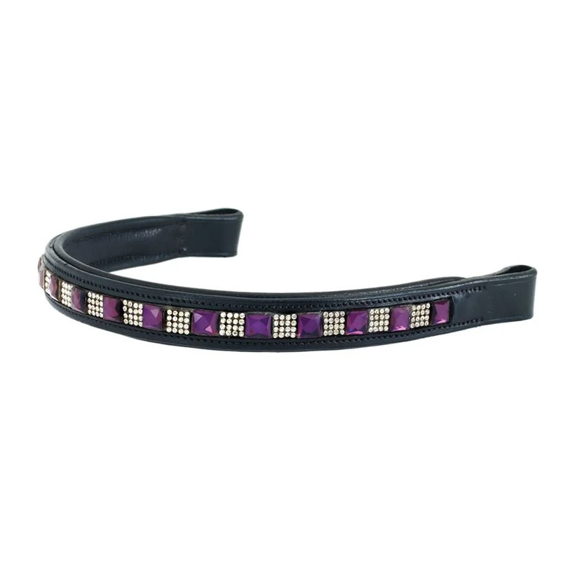 Ovation Princess Browband - Amethyst/Black 3 Ovation Princess Browband - Amethyst/Black