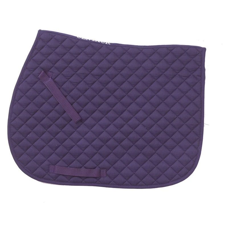 Centaur Imperial Quilted Close Contact Saddle Pad - Purple 3 Centaur Imperial Quilted Close Contact Saddle Pad - Purple