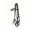 Western Rawhide Jim Taylor Leather Browband One Rope Side Pull - Dark Brown 2 Western Rawhide Jim Taylor Leather Browband One Rope Side Pull - Dark Brown -Weatherbeeta Store 443824 800 800
