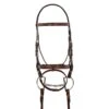 Harmohn Kraft Raised Padded Event Bridle W/Flash And Web Reins - Oakbark -Weatherbeeta Store 444848 800 800