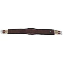 Flex Rider AP No-Slip Neoprene Girth W/Fleece Edge - Chocolate