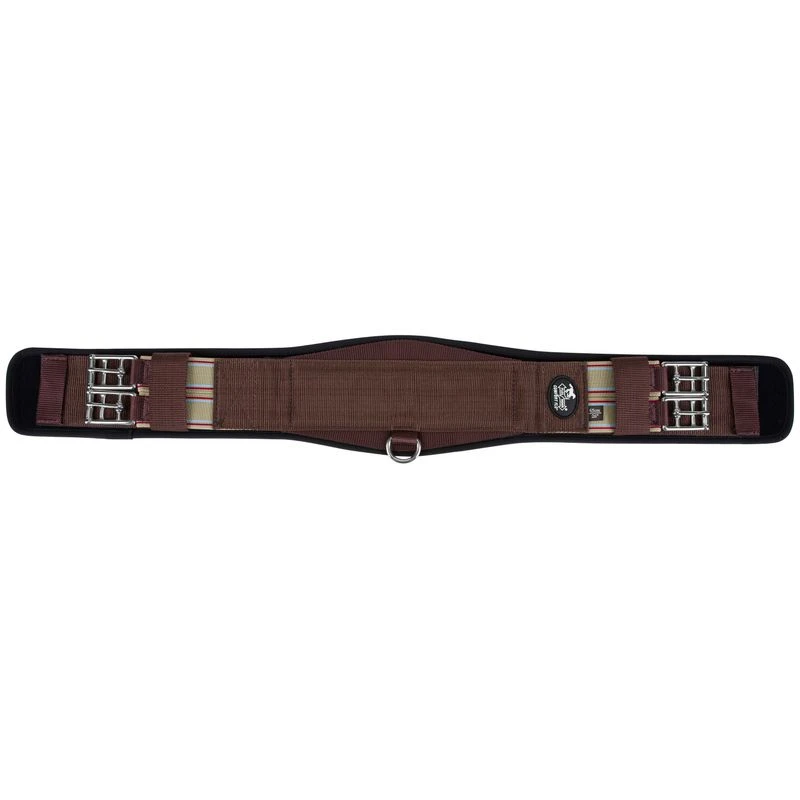 Flex Rider Comfort Flo No-Slip Neoprene Monoflap Girth - Chocolate 3 Flex Rider Comfort Flo No-Slip Neoprene Monoflap Girth - Chocolate