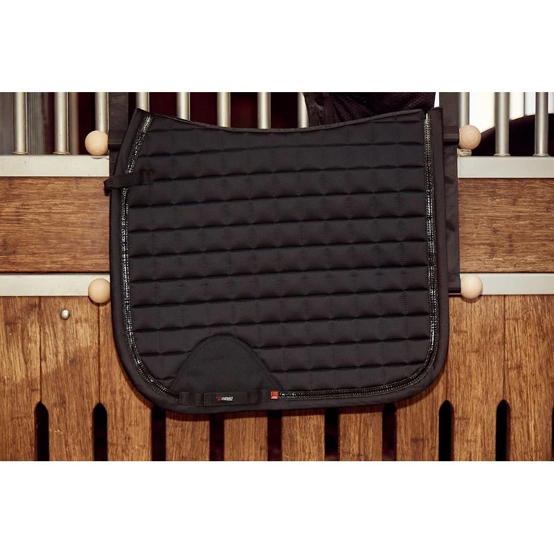 Catago FIR-Tech Elegant Dressage Pad - Black 5 Catago FIR-Tech Elegant Dressage Pad - Black - Image 3