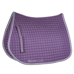 Horze Adepto All Purpose Saddle Pad - Black Currant Purple