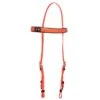 Zilco Deluxe Endurance Bridle Headstall Only - Orange -Weatherbeeta Store 548512 800 800