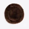 Horze Narvik Faux-Fur Breastplate Pad - Dark Brown -Weatherbeeta Store 548568 800 800
