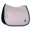B Vertigo Cameron Double Corded Dressage Saddle Pad - Pink Chalk