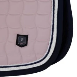 B Vertigo Cameron Double Corded Dressage Saddle Pad - Pink Chalk -Weatherbeeta Store 552036 800 800