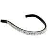 Nunn Finer Valegro Browband - Black/Clear