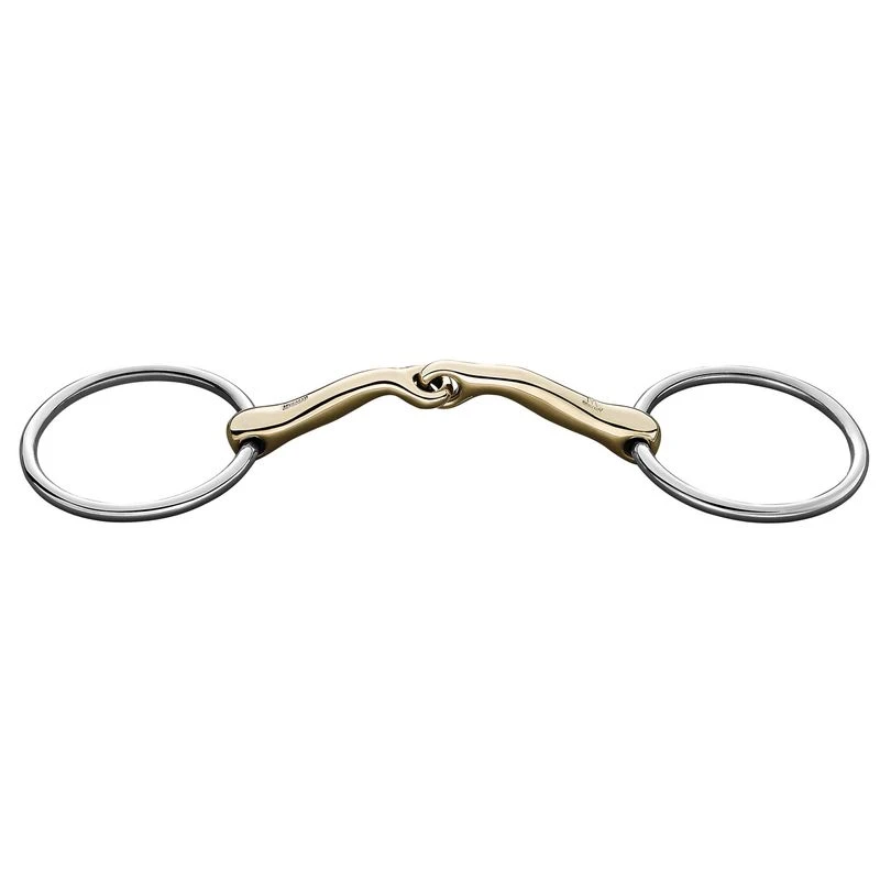Herm Sprenger KK Loose Ring Snaffle Bit 16mm Single Joint- Sensogan 3 Herm Sprenger KK Loose Ring Snaffle Bit 16mm Single Joint- Sensogan