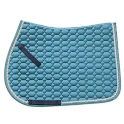 Ovation Elegance Satin AP Pony Saddle Pad - Sky Blue
