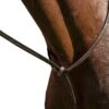 M. Toulouse Platinum Liza Fancy Stitched Raised Standing Martingale - Chocolate -Weatherbeeta Store 631378 800 800