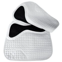 M. Toulouse Superior Dressage No-Slip Comfort Flo Saddle Pad - White -Weatherbeeta Store 631461 800 800
