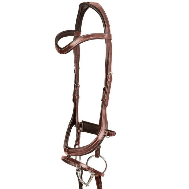 Equine Innovations Dundalk Anatomic Bridle - Brown 3 Equine Innovations Dundalk Anatomic Bridle - Brown