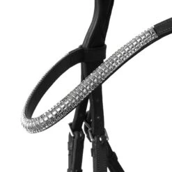 Horze Highbury Anatomical Crystal Dressage Bridle - Black -Weatherbeeta Store 672844 800 800
