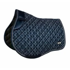 Fair Play Maxx Bit Jump Saddle Pad - Navy