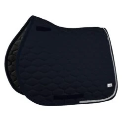 Fair Play Hexagon Crystal All Purpose Saddle Pad - Black