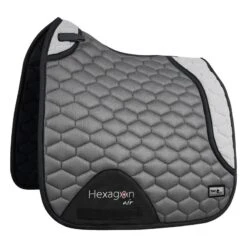 Fair Play Hexagon Air Mesh Dressage Saddle Pad - Grey